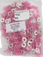 AMC Red Heat Shrink Ring Terminal (5.3mm ID / 100 Pack) - HT103.100